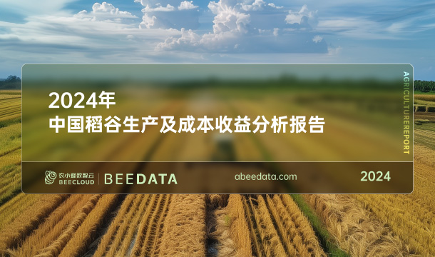 《农小蜂：2024年中国稻谷生产及成本收益分析报告》