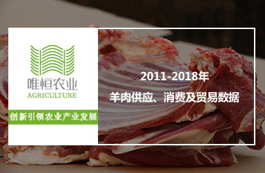 2011-2018年羊肉供应、消费及贸易数据