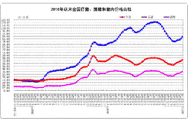 1月份第1周畜产品和饲料集贸市场价格情况