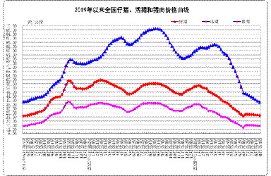 8月份第3周畜产品和饲料集贸市场价格情况