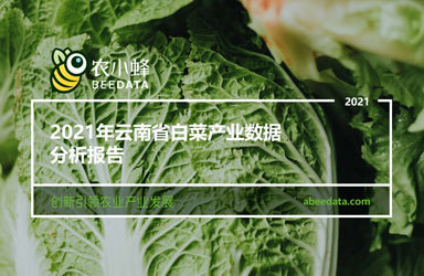 《农小蜂：2021年云南省白菜产业数据分析报告》