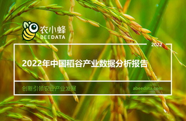 《农小蜂：2022年中国稻谷产业数据分析报告》