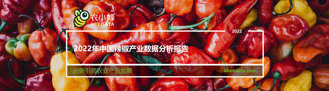 2022年中國辣椒產業數據分析報告