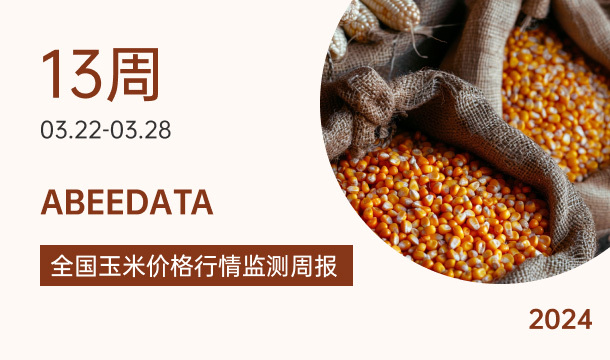 《农小蜂：全国玉米价格行情监测周报（2024年第13周）》