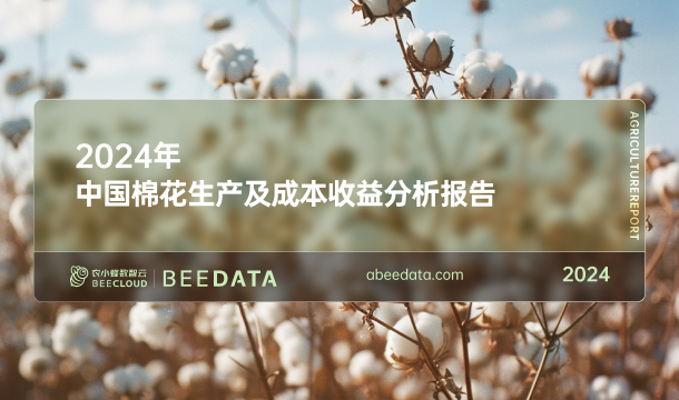 《农小蜂：2024年中国棉花生产及成本收益分析报告》